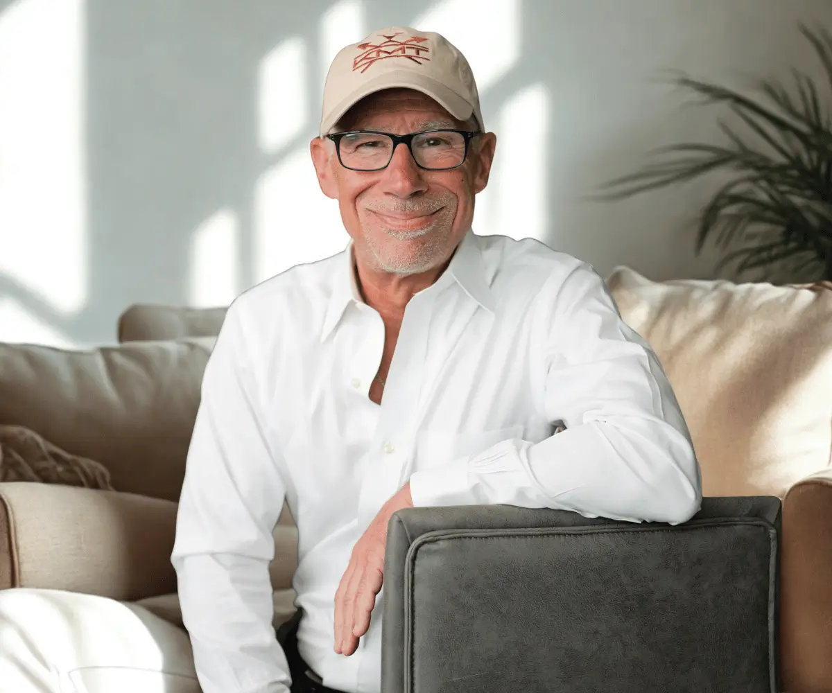 Dr. Kiltz relaxing at home, holistic wellness lifestyle
